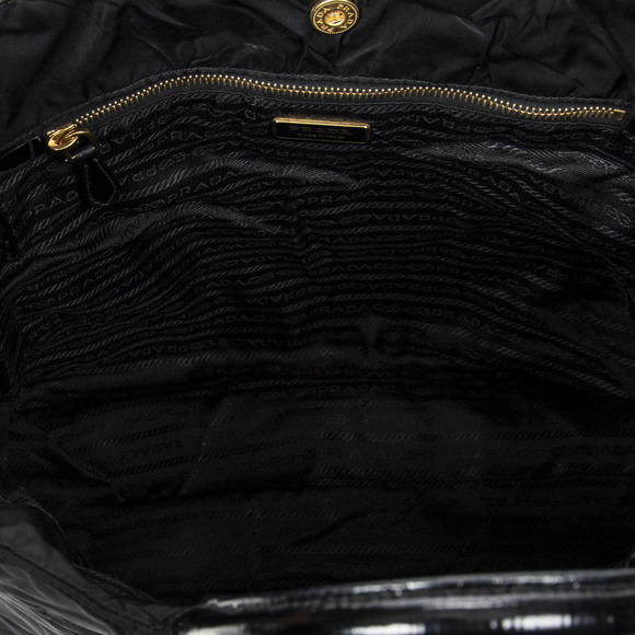 Prada Naplak-Trimmed Tessuto Bomber Tote - Picture 3 of 8